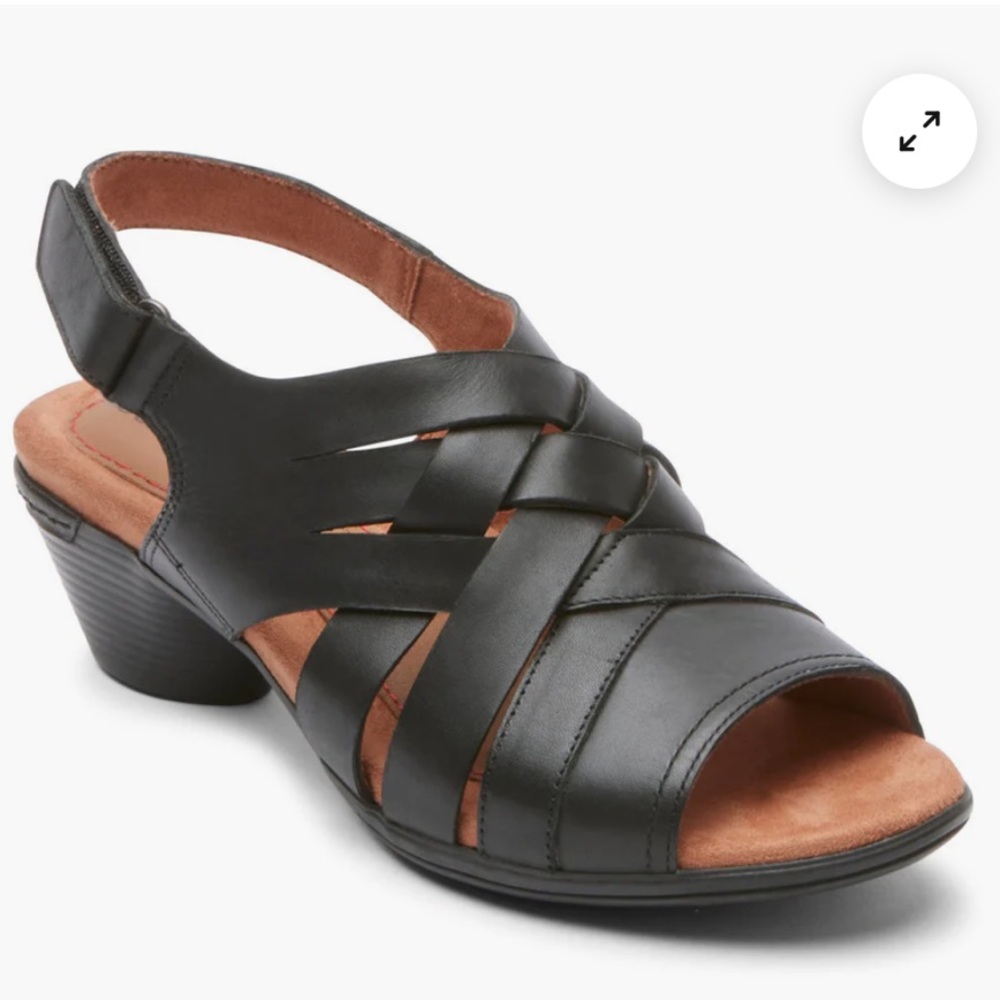 Women's Laurel Woven Sandal - Black